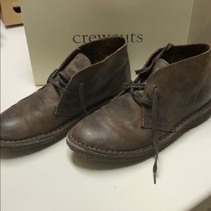 Boys Crewcuts Classic Brown Leather Boot